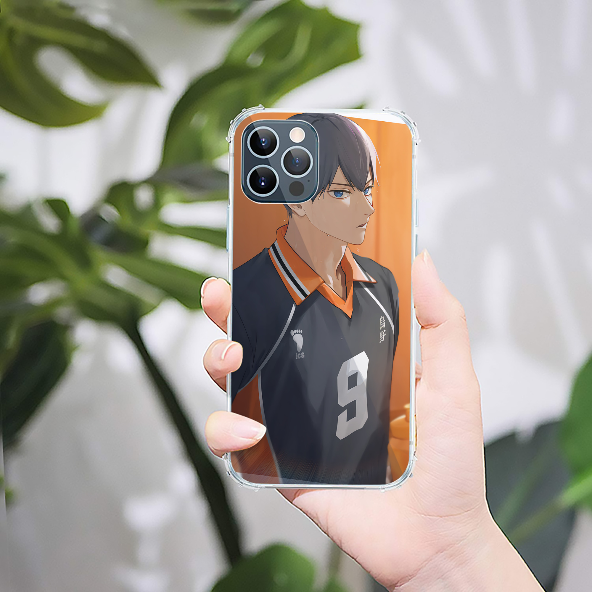 （画像用） ハイキュー!! Haikyu!! 【iPhone 12シリーズ対応】透明スマホケース（クリアソフトケース）